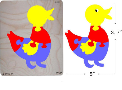 Duck assembly wooden