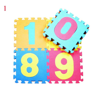 10Pcs Baby Play Puzzle