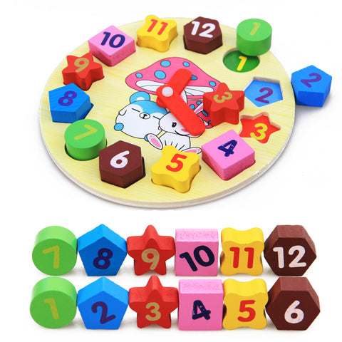Geometry Clock Jigsaw