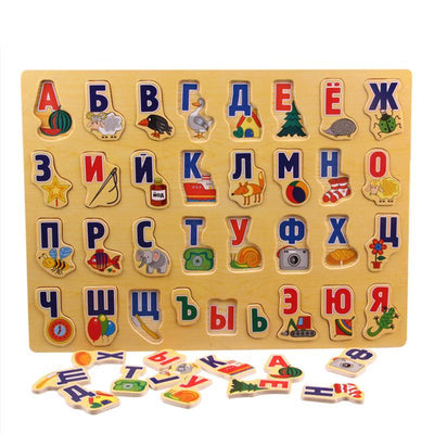 Alphabet Grasp Board