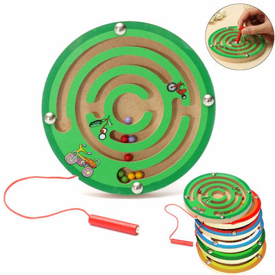 Round Puzzle Magnet