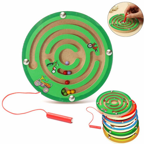 Round Puzzle Magnet