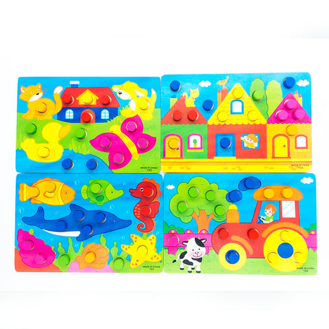 1 Set Jigsaw Board