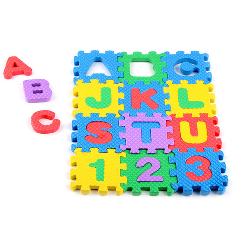 A-Z Letters Numeral Soft Foam
