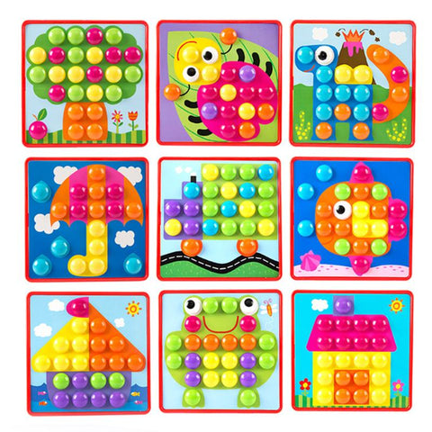 Mosaic Colorful Buttons