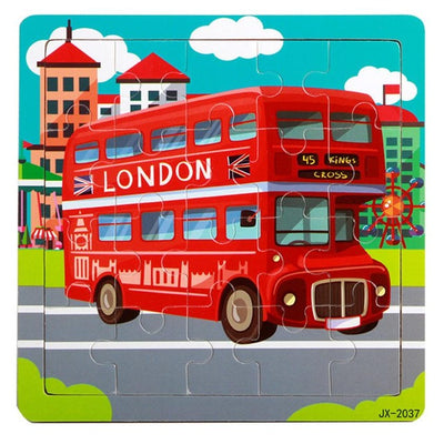 Vehicle Car Puzzle Toys