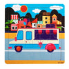 Vehicle Car Puzzle Toys