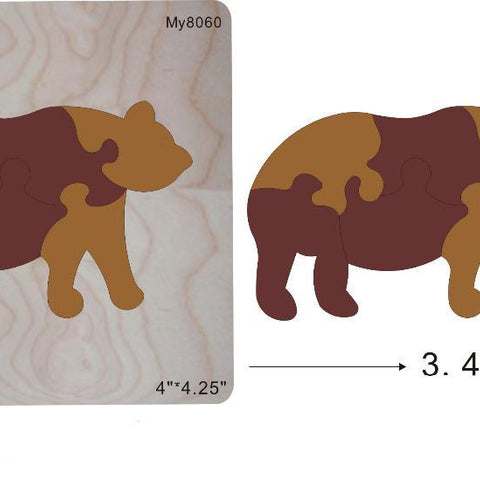 Pig Wooden Die Cut