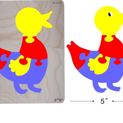 Duck assembly wooden