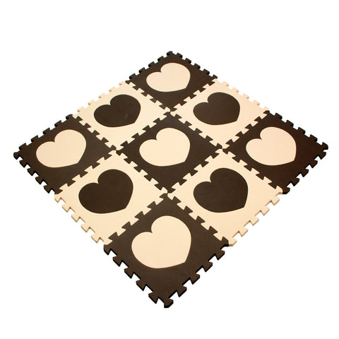 10pcs/lot Heart Foam Mat
