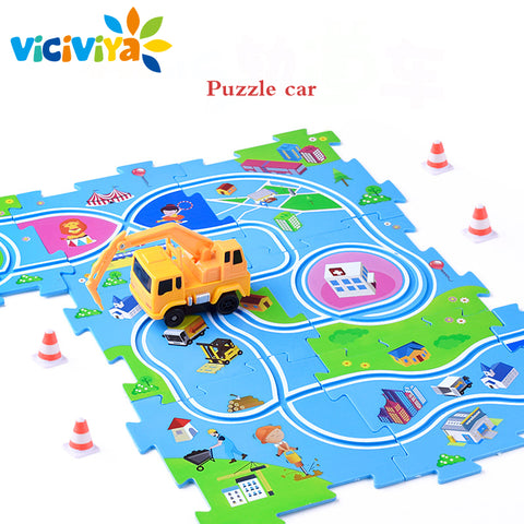 Play Mat Mini Racing Car